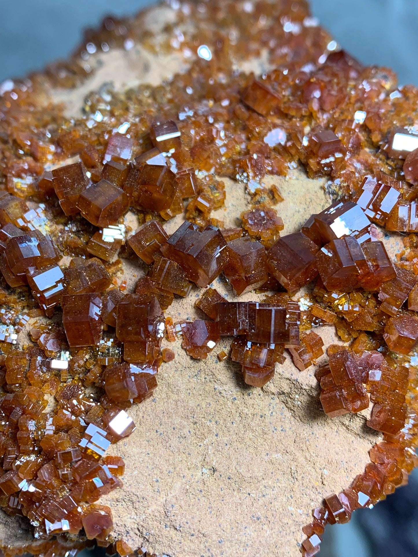Vanadinite Statement Plate - Morocco