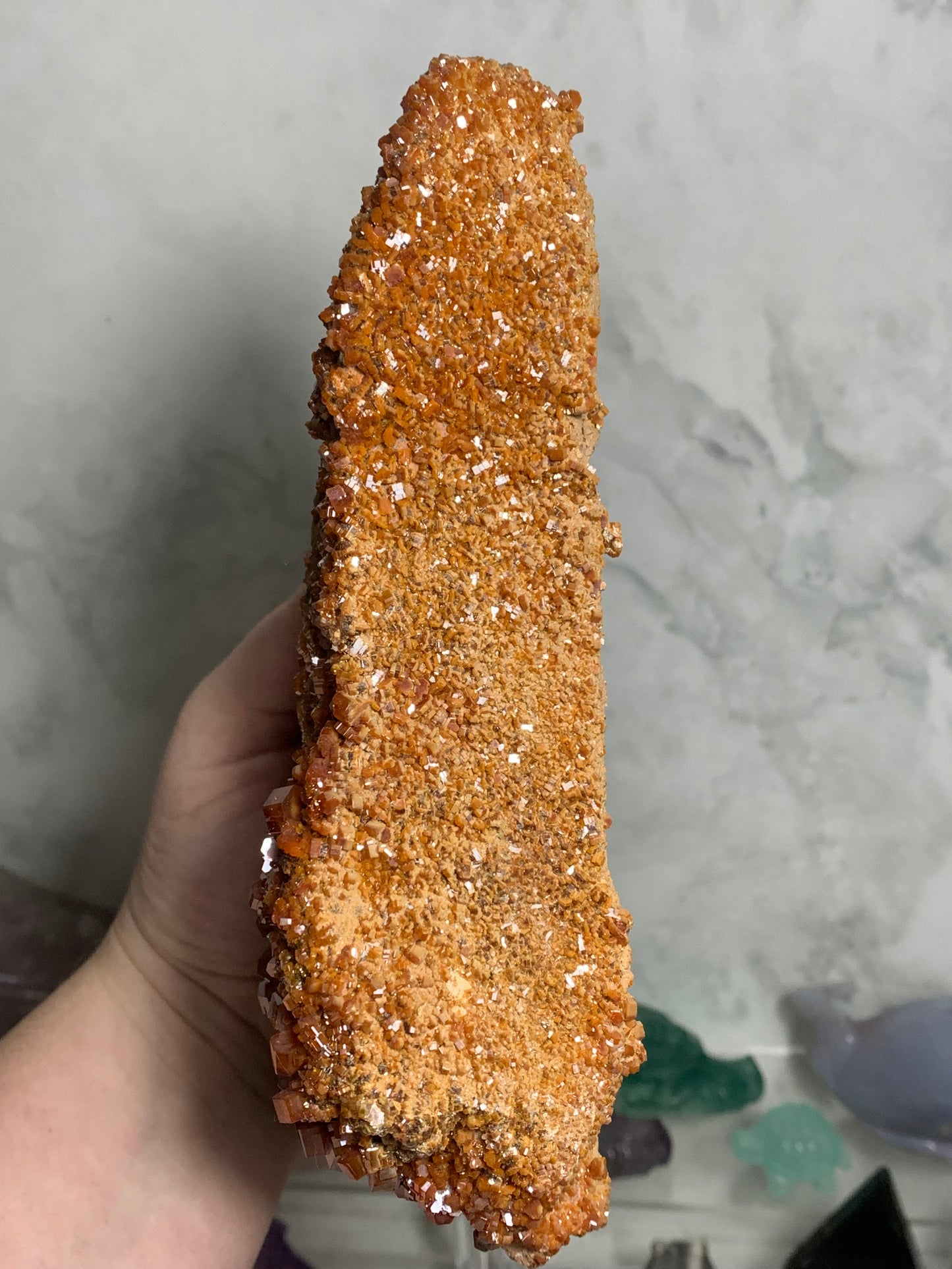 Vanadinite Statement Plate - Morocco