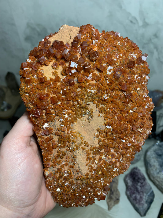 Vanadinite Statement Plate - Morocco